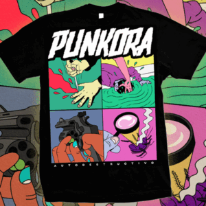Polera Punkora "Autodestructivo"