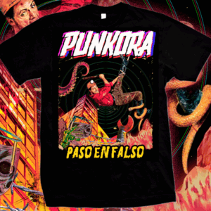 Polera Punkora "Paso en falso"