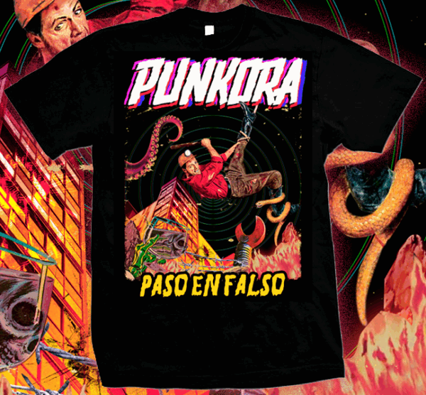 Polera Punkora "Paso en falso"