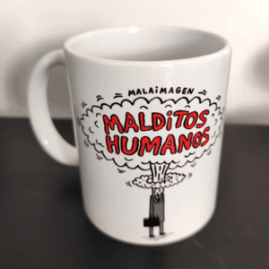 Tazón "Malditos humanos"